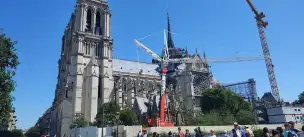 Notre-Dame w Paryżu - budowana od 1163 r