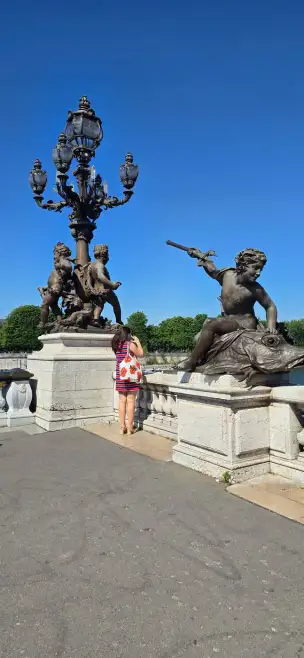 Rzeźby na Pont Alexandre III