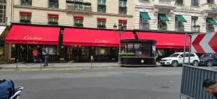 Słynny sklep Cartier, przy 13 Rue de la Paix
