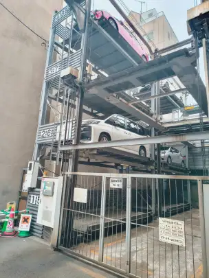 Parking dla Kei jidōsha
