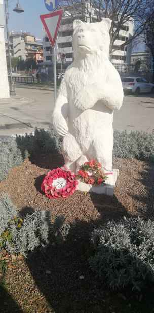 Pomnik niedźwiedzia Wojtka w Cassino - monte-cassino-002.jpg
